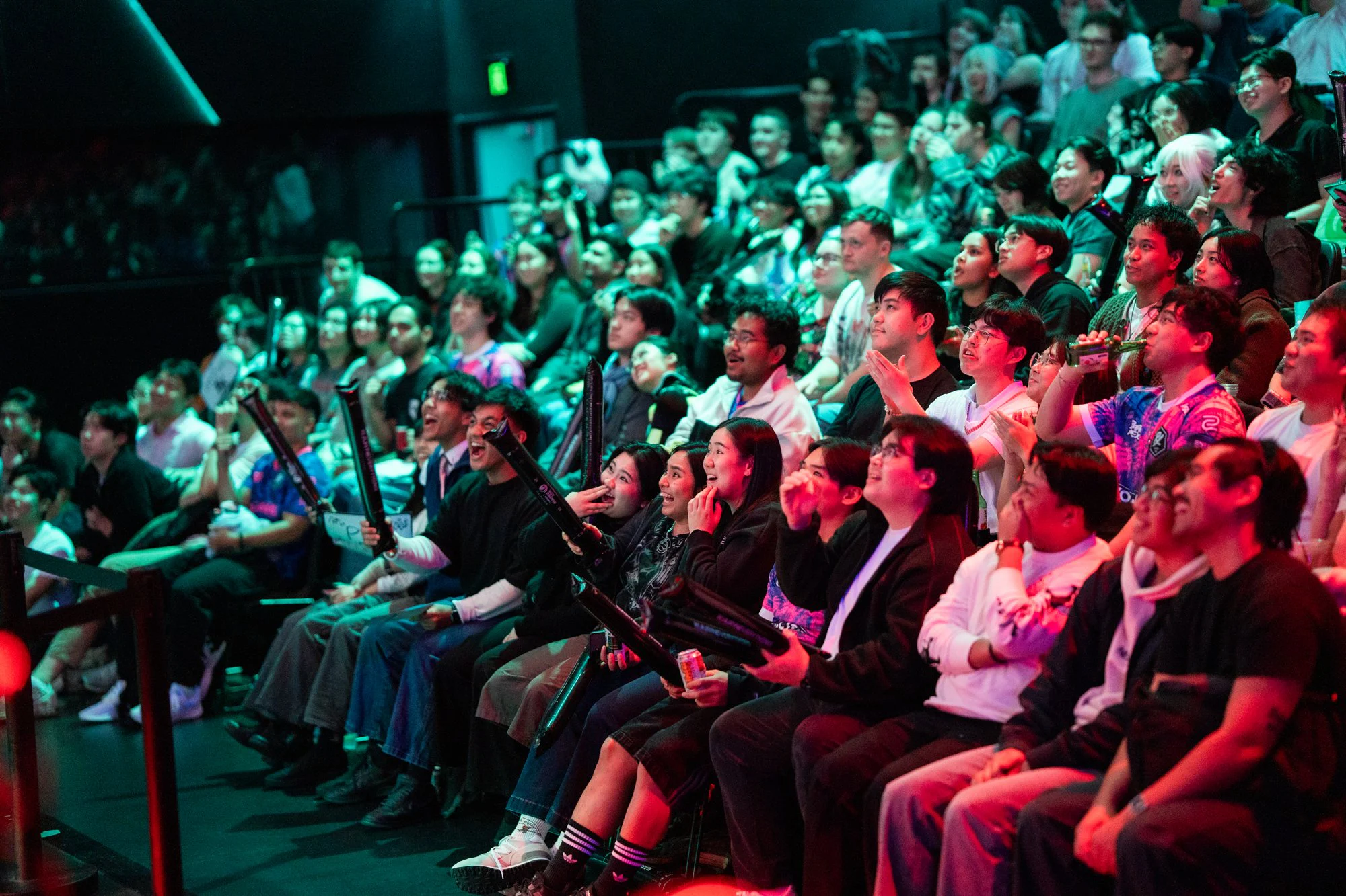 The audience at a Fortress grand final